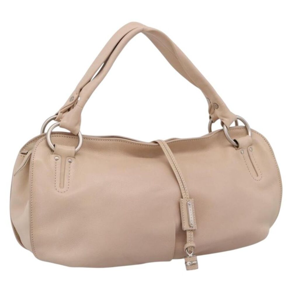 Celine Bittersweet Leather Beige Leather Handbag